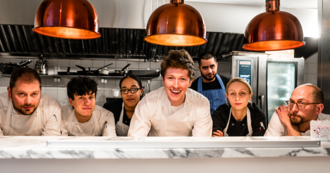 Fine dining in a shipping container - Irish chef reopens his London ...