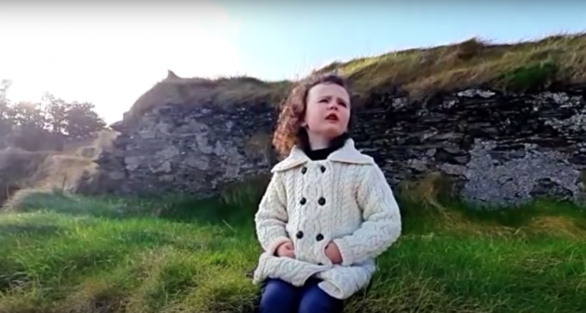 Adorable Four Year Old Irish Girl Goes Viral With Heartwarming Version Of Danny Boy The 7058