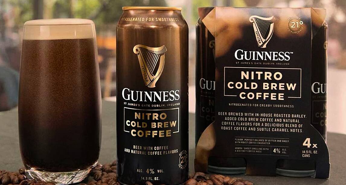 Guinness Unveils New Nitro Cold Brew Coffee Beer | The Irish Post