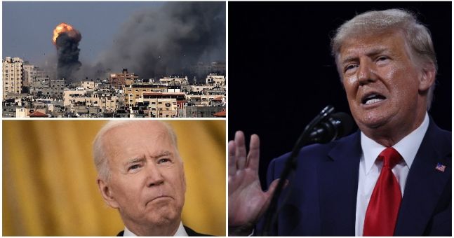 Donald Trump Blames 'weak' Joe Biden For Making World More 'violent And ...