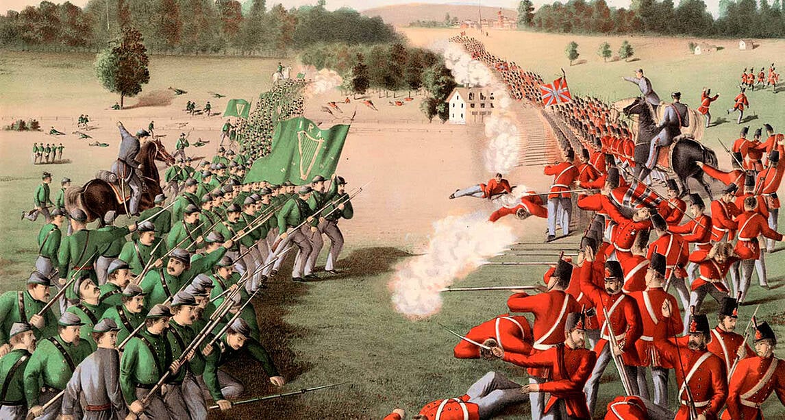 On This Day In 1866: Fenian Brotherhood Invades British-ruled-Canada In ...