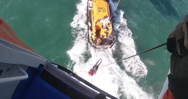 Four Rescued By Coast Guard After Men Try To Save Two Girls Swept Out To Sea In Wicklow The