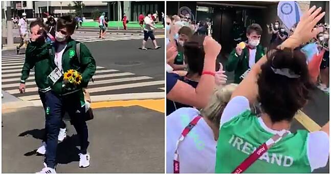 WATCH: Ireland's Gold Medal Winners Given Triumphant Heroes Welcome ...