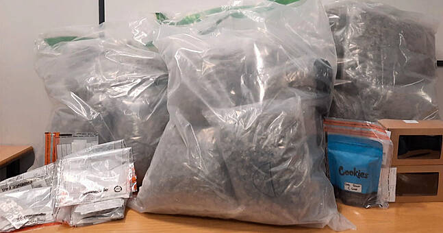 Two arrested after suspected drugs worth around £350,000 seized in Co ...