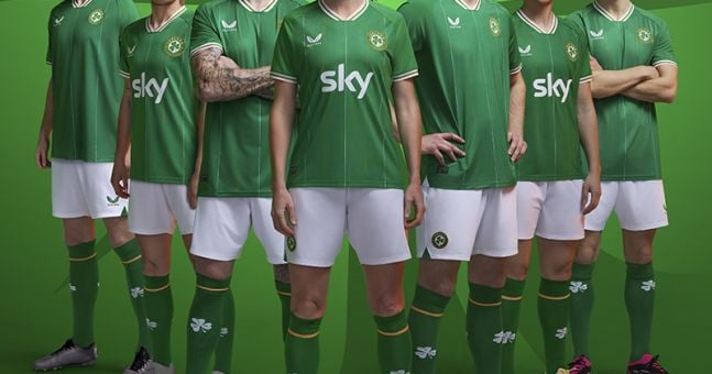 FAI launch new Republic of Ireland home kit