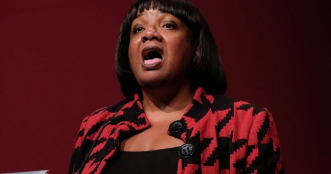 Labour Mp Diane Abbott Has Whip Suspended After Suggesting Irish Jewish And Traveller People Do