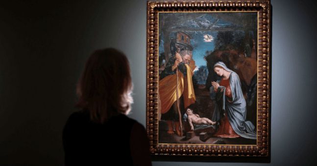'Christmas miracle' as rare 500-year-old nativity painting goes on ...