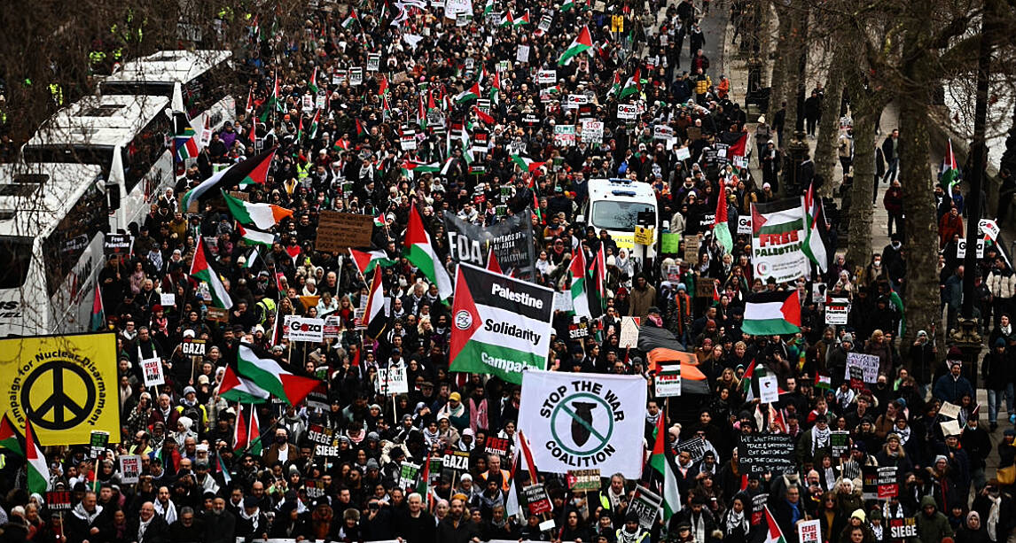 Mary Lou McDonald tells London march for Palestine that Northern ...