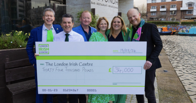 London Irish Centre receives half of £68k raised at Green & Fortune event | The Irish Post
