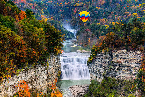 Waterfalls, wineries and the Finger Lakes in New York state