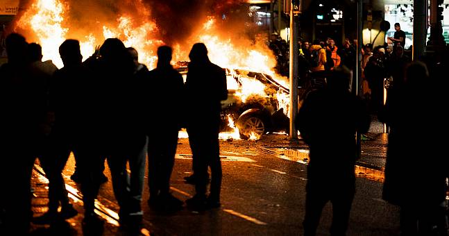 A MAN who took part in the Dublin riots a year ago has today been jailed for six-and-a-half years...