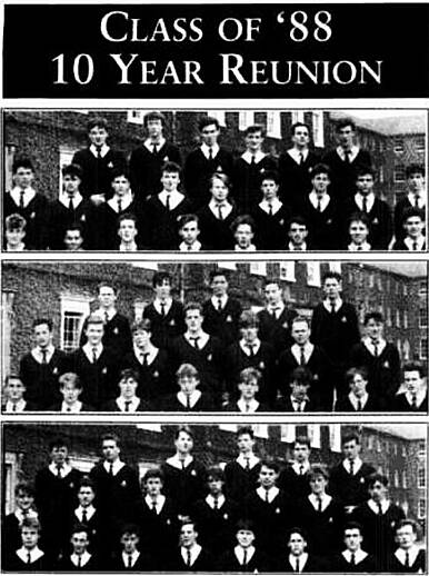 Class '88 - 10th Reunion Alert - KnockUnion.ie