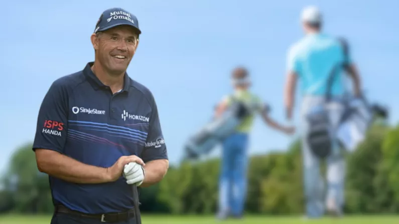 Padraig Harrington Praised For Three Minutes Of Great Advice About Kids And Sport