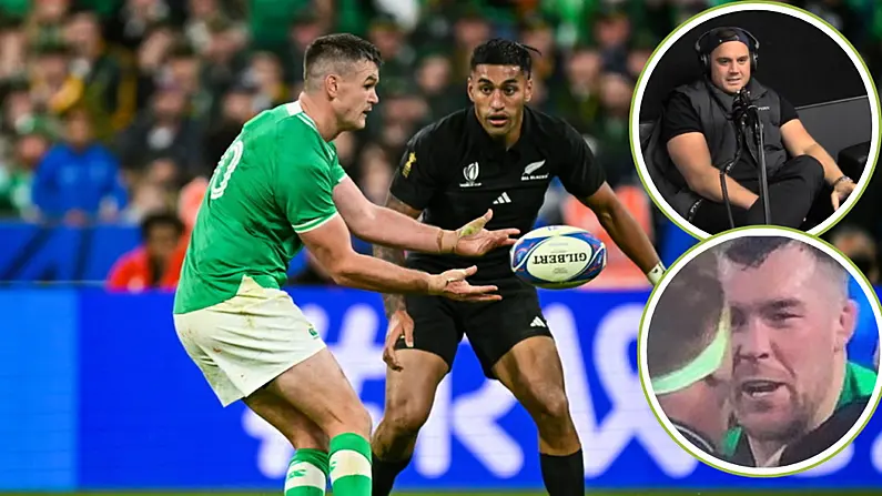 Deir Laoch All Black go raibh sé Tuillte ag 'Goirín' Sexton Tar éis Focail O'Mahony le Sam Cane