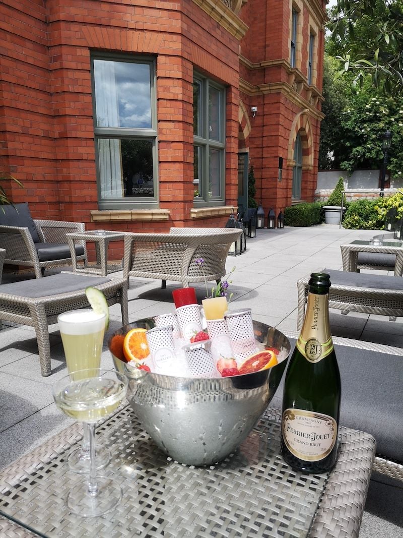 The Nurserie Terrace Is Serving Champagne Ice Pops All