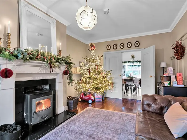 Christmas decor adds warmth to beautiful Kildare home