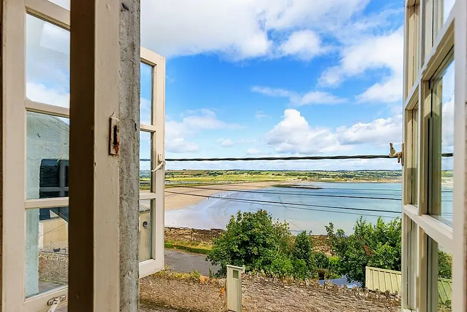 There are wonderful sea views from this Ardmore home