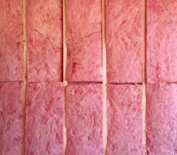 Wall of insulation