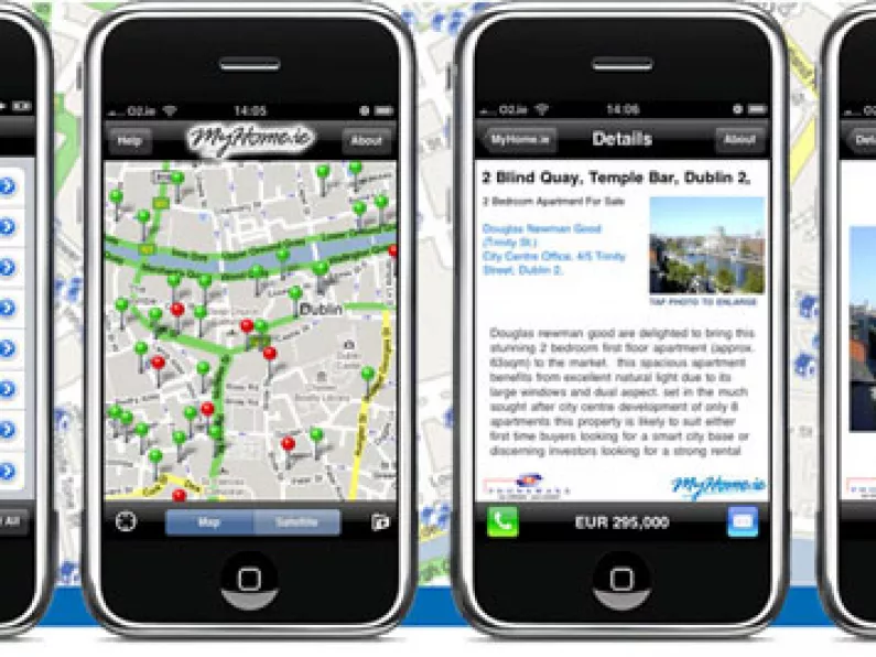MyHome.ie launch property search iPhone App