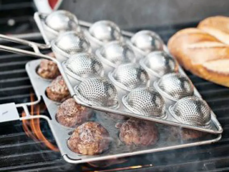 Household Gadget of the week:  BBQ Meatball basket