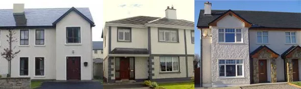 3 Four Bed Semis for less than €170,000 in Mayo