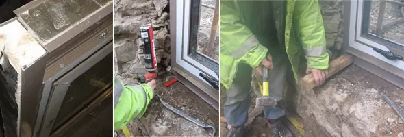 Installing the windows