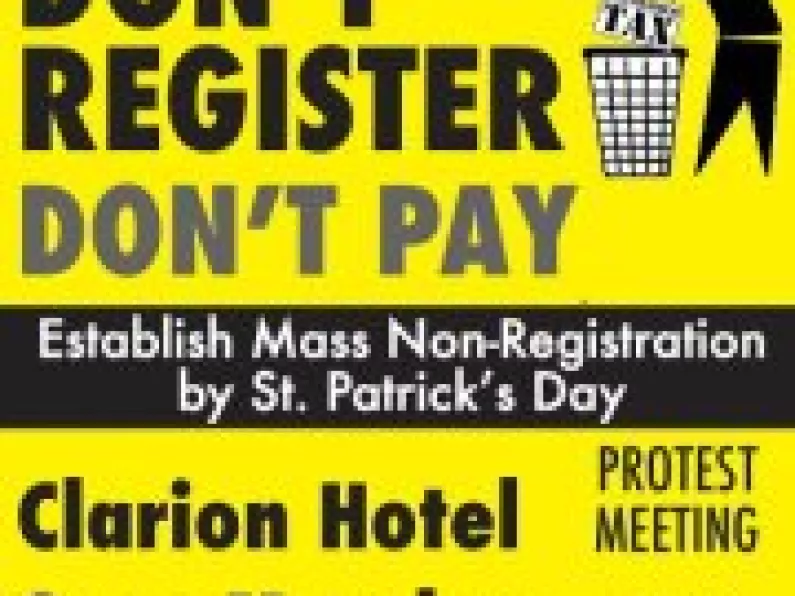 Rally in Limerick to oppose household and water taxes