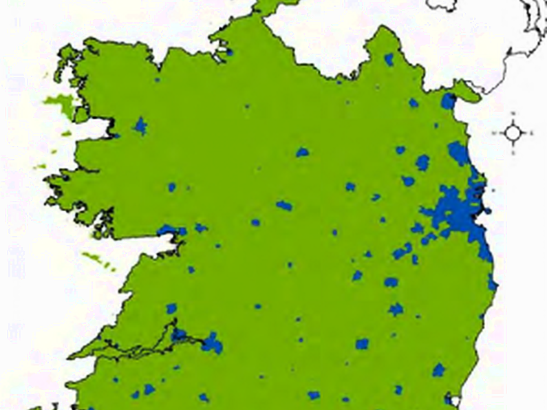 Urban population lives on just 2.4% of total land area