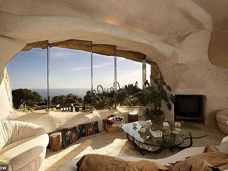 Live like the Flintstones in Malibu super-pad!