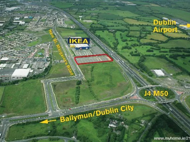 Land beside IKEA could fetch up to €3 million