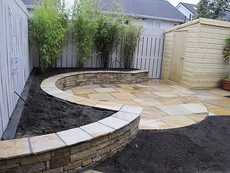 Family garden landscaping in Leopardstown