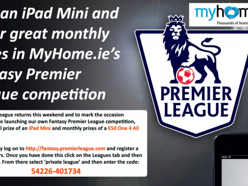 Win an iPad Mini in our Fantasy Premier League competition