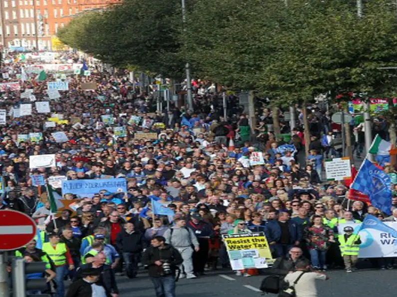 Less than half of households intend on paying water charges