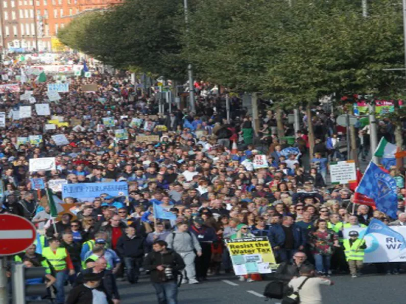 Less than half of households intend on paying water charges
