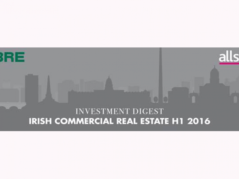 €2.95 billion worth of commercial transactions recorded in first half of 2016
