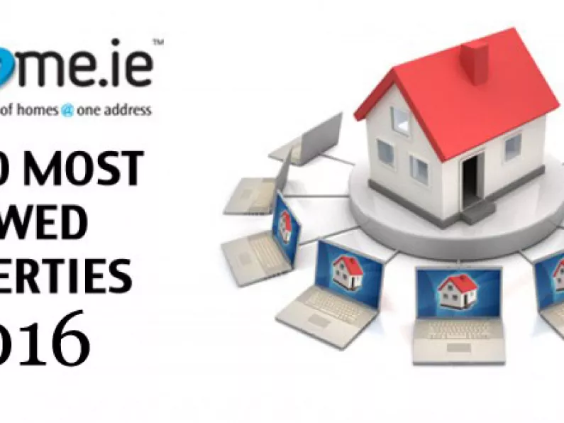 The most viewed properties on MyHome.ie in 2016