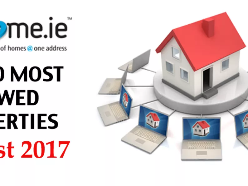 The 10 most viewed properties on MyHome.ie this month