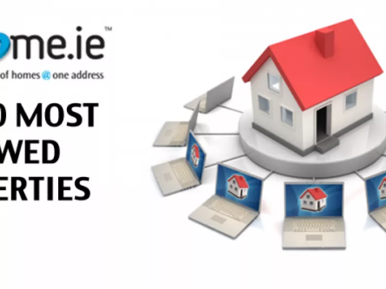 The 10 most viewed properties on MyHome.ie last month