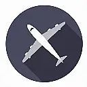 Flat icon plane