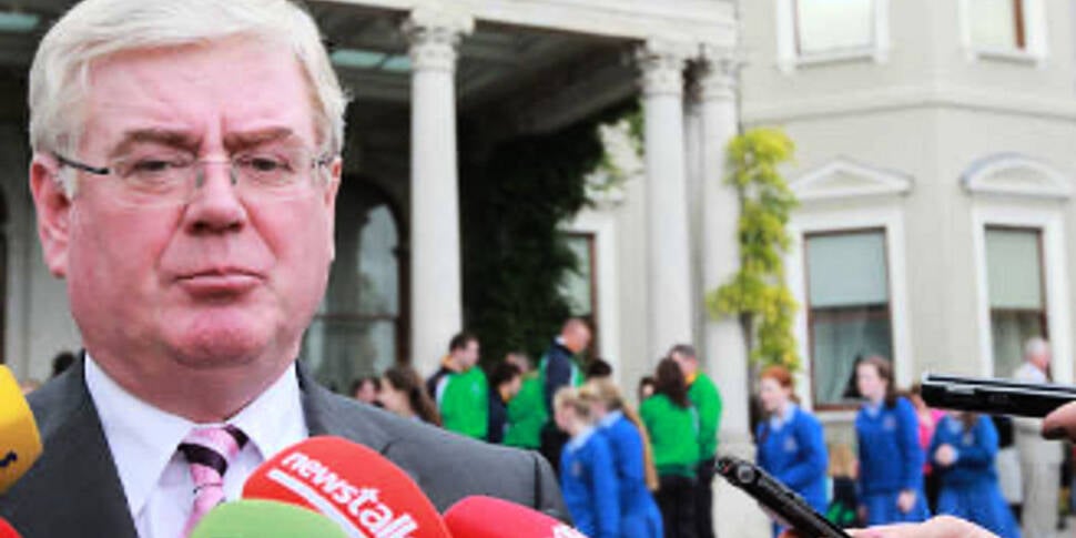 Tanaiste denies any rift over...