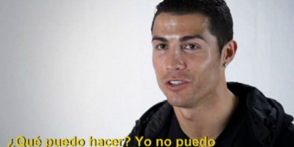 Ronaldo gives English intervie...