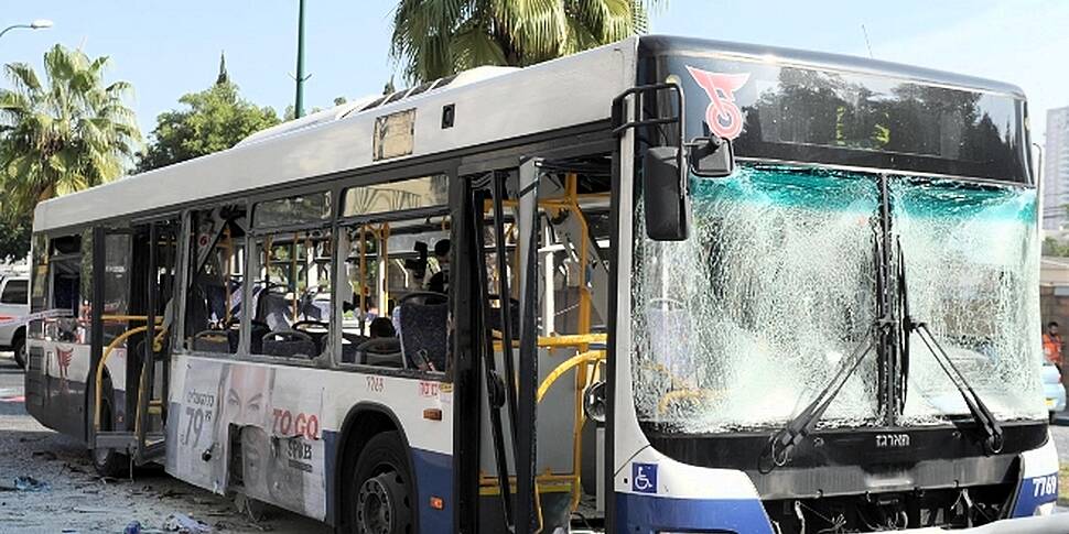 In Pictures: Tel Aviv bus bomb...