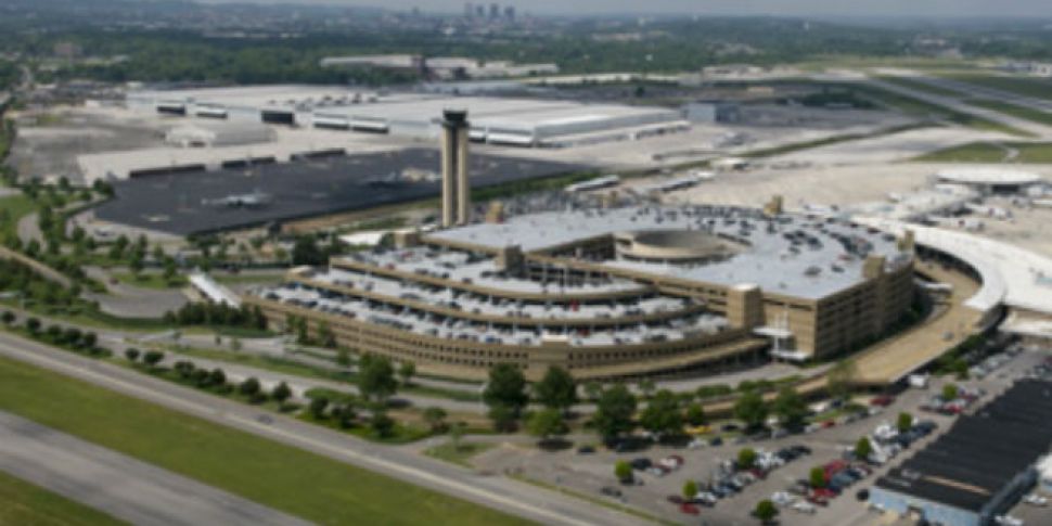 Boy killed after airport sign...