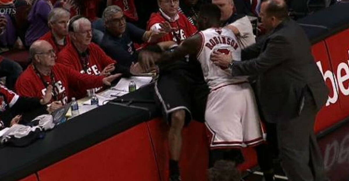 [Video] Players scuffle at NBA Playoff match | Newstalk
