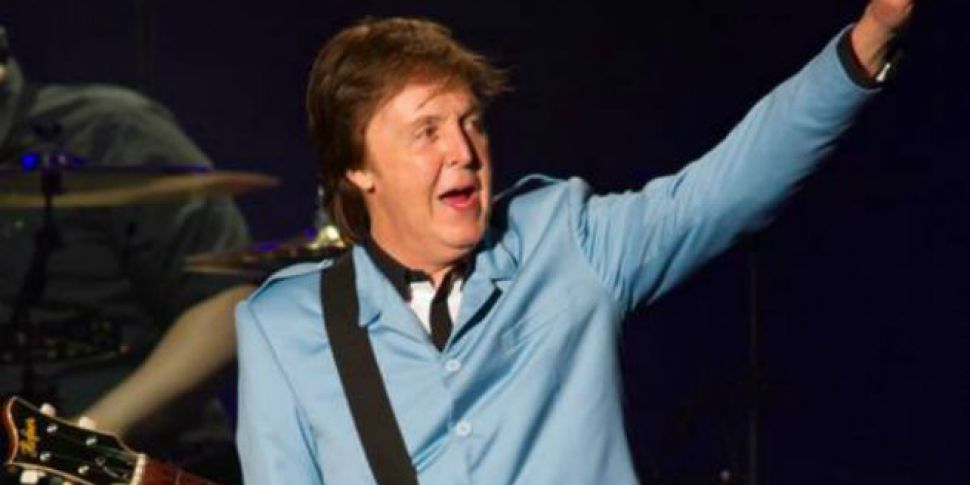 Paul McCartney gives unplayed...