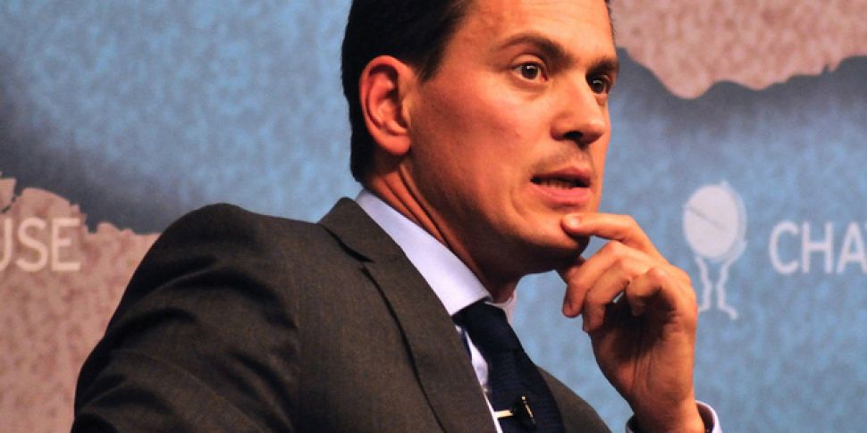 David Miliband: Irish tax with...