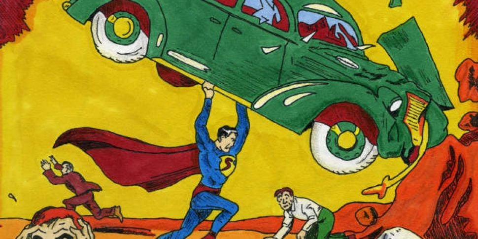 Copy of first Superman comic s...