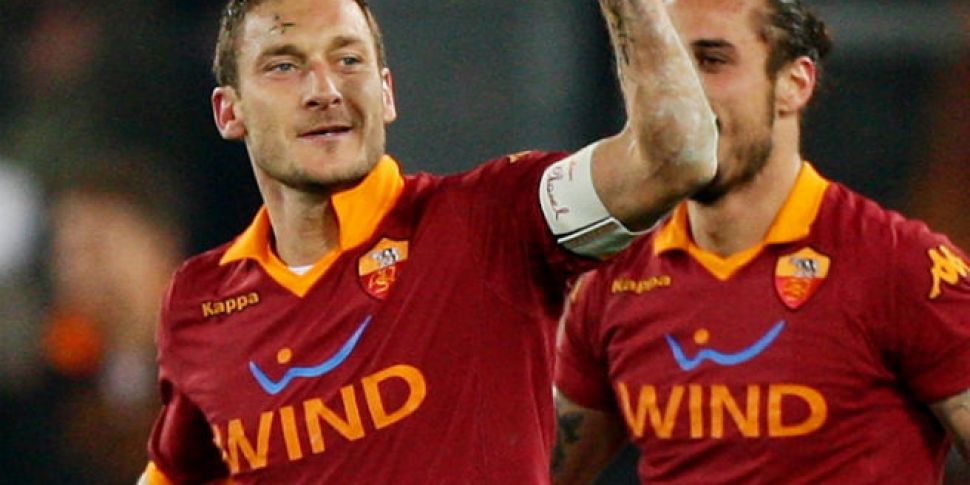 Totti hints at retirement in 2...