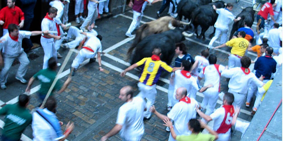 Irishman injured in Pamplona b...