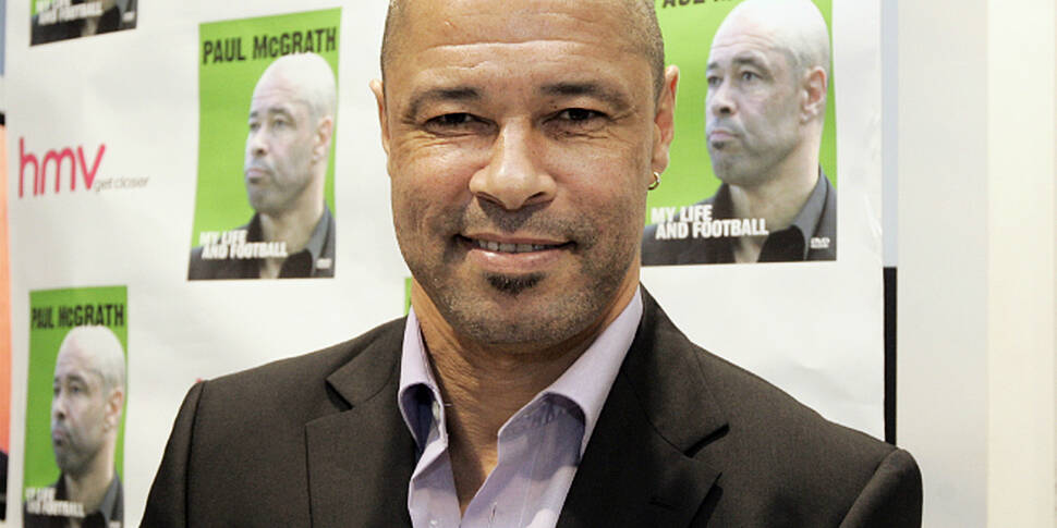 Soccer star Paul McGrath gets...